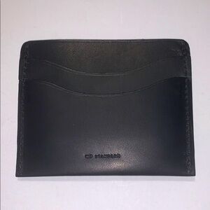 WP Standard Black Leather Card Holder